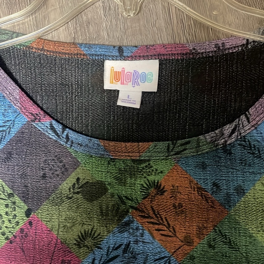 LuLaRoe Full length Bodycon fall dress - Picture 5 of 5